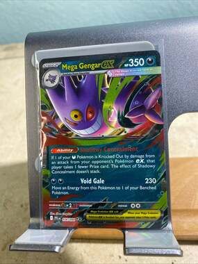 Mega Gengar EX 056/094 Phantasmal Flames Pokémon Card